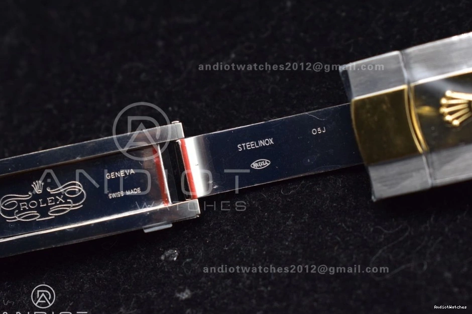 A23J YG Durable Noob Bracelet YG 1120 SS Dial Edition on Skydweller YG Best SS 0511